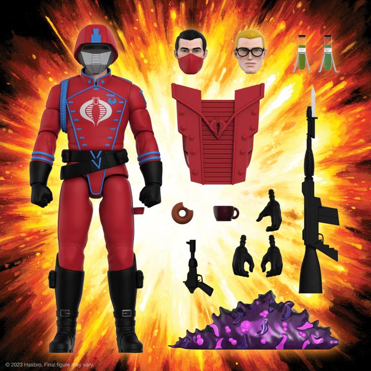 Super7 G.I. Joe Ultimates Cobra Crimson Guard Action Figure - View 3
