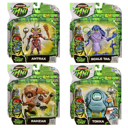 Playmates Tales of the Teenage Mutant Ninja Turtles Monster Mutanimals Set of 4 Action Figures, 5-Inch - View 6