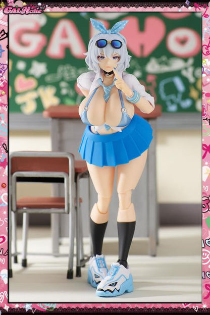 Amakuni GALHolic Mio 1/10 Scale Model Kit 6.7-Inch - View 3