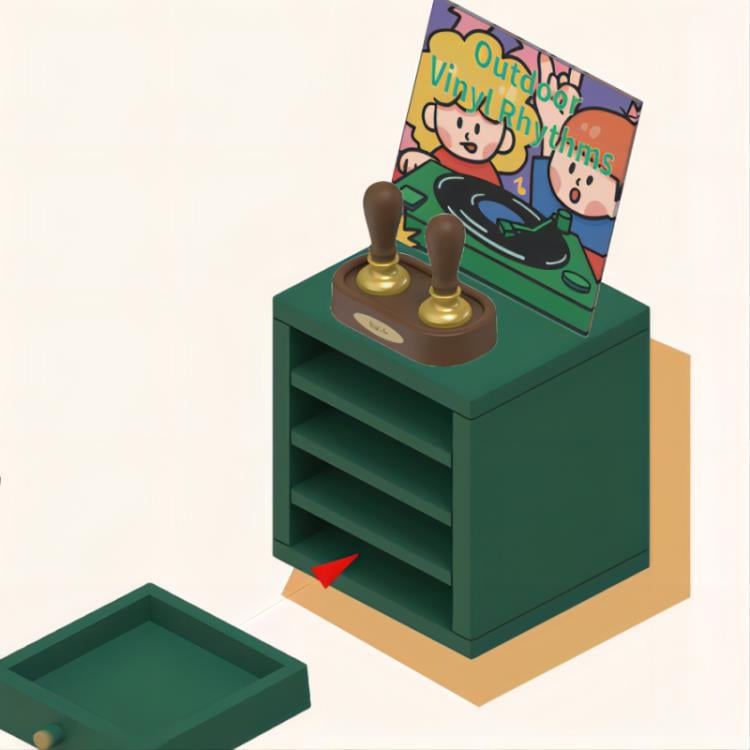 Rolife Super Creator DIY Super Store Fascinating Book Store Model Kit, 6-Inch - View 8