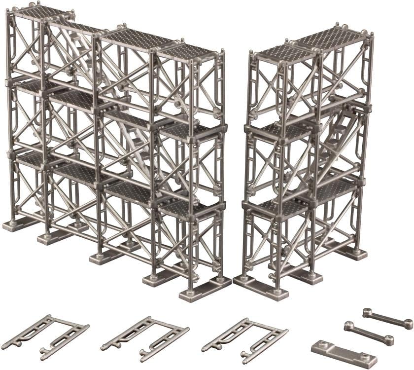 Plum Scaffold 1/100 Scale Plastic Model Kit for Display Builds - View 3