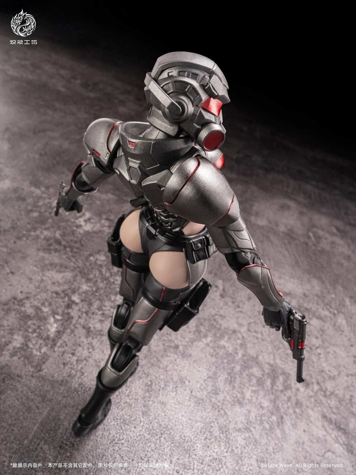 Blazing Wave Studio Valkyrie Brunhilde 1/12 Scale Action Figure 6.5-Inch - View 14