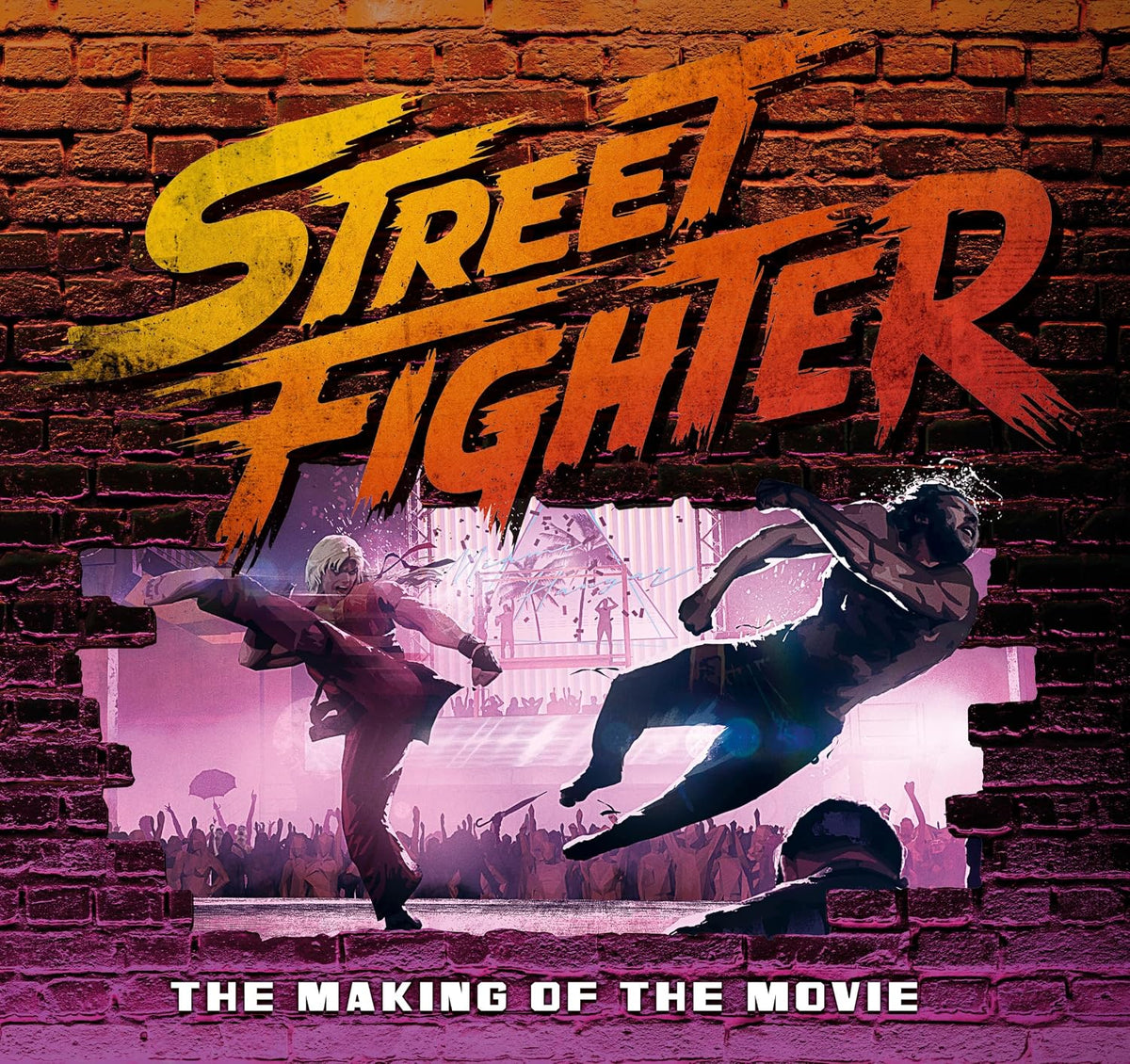 DK Publishing Street Fighter The Making of the Movie Book with Ryu, Ken, Chun-Li and M. Bison - View 2