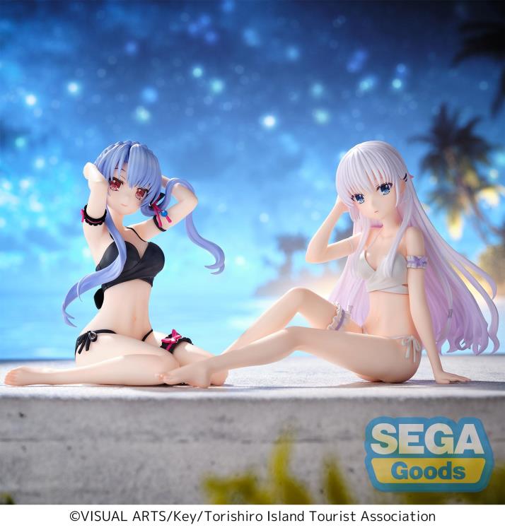 Sega Summer Pockets Yumemirize Ao Sorakado 4.7-Inch Plastic Figure - View 8