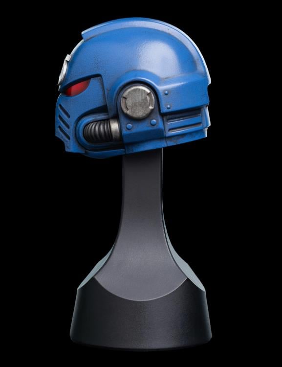 Weta Workshop Warhammer 40K Ultramarines Miniature Helmet Replica (2.7-Inch) - View 8