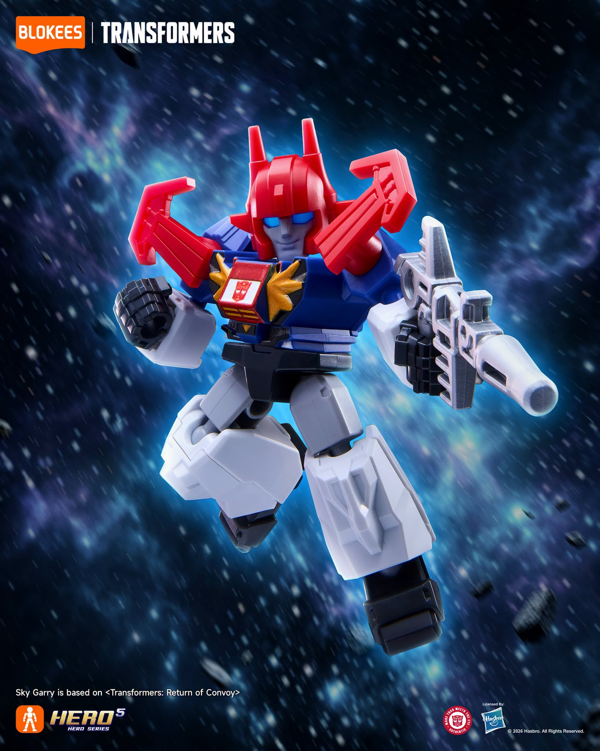 Blokees Transformers Defender Version Vol. 8 Battle Stars Box of 12 Plastic Model Kits - View 37