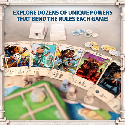 Roxley Games Santorini Second Edition Abstract Strategy Board Game - View 4