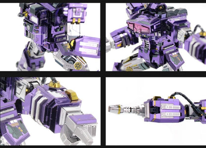 MU Model Transformers G1 Shockwave 3D Metal Puzzle Model Kit 8.3-Inch - View 8
