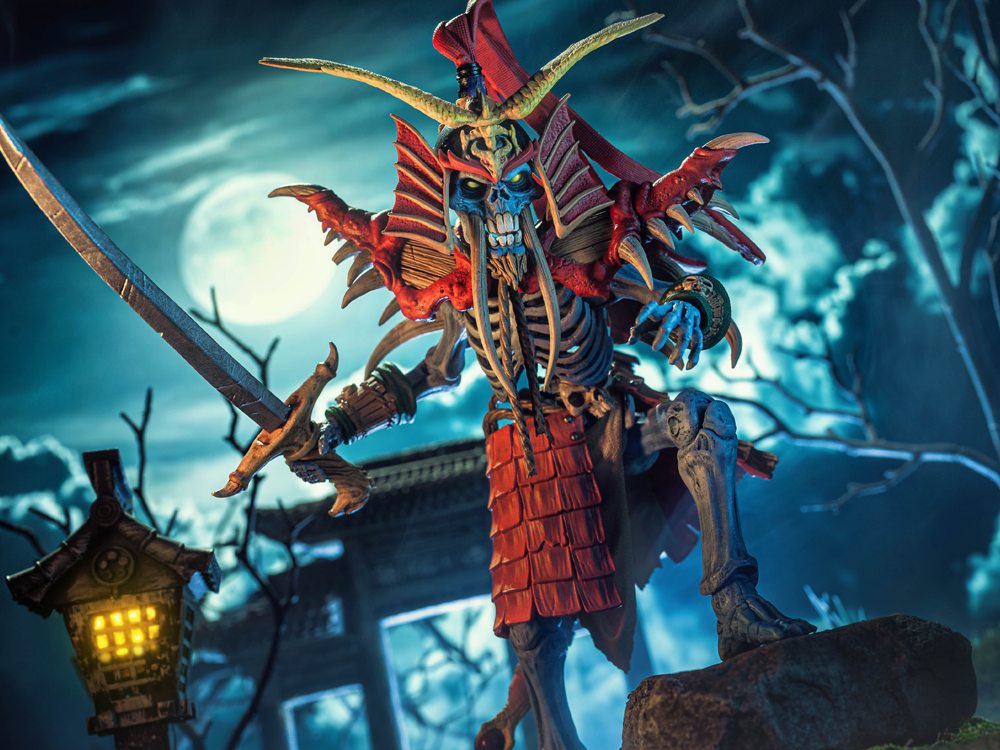 Four Horsemen Skeleton Warriors Infinite Legions Bone-Zai 1/12 Scale Plastic Action Figure - View 2