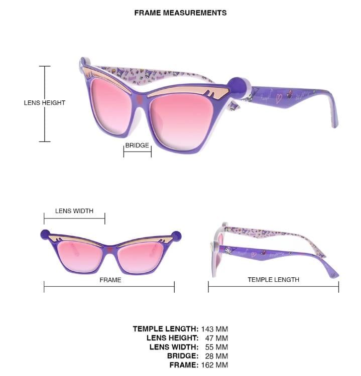 Galaken Sanrio IYS Kuromi Favorite Flavors Sunglasses - View 4