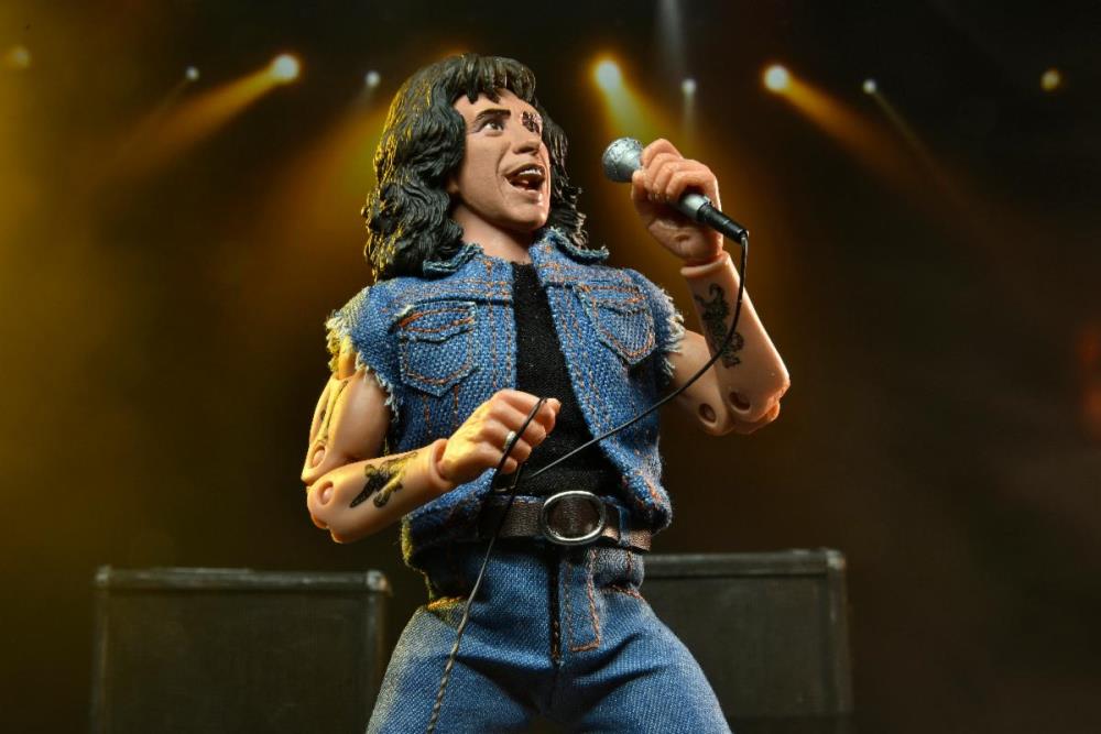 NECA AC/DC Bon Scott 8-Inch Plastic Clothed Figure for Display - View 8