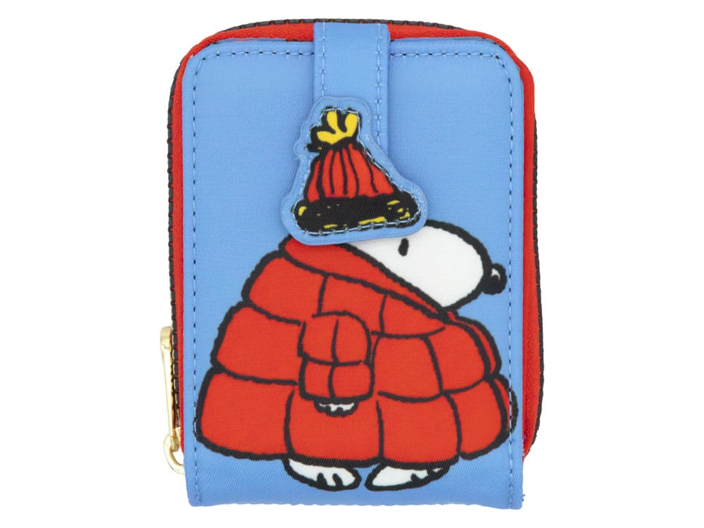 Whatever Peanuts Snoopy Puffer Jacket Accordion Wallet, 4.25-Inch - View 2