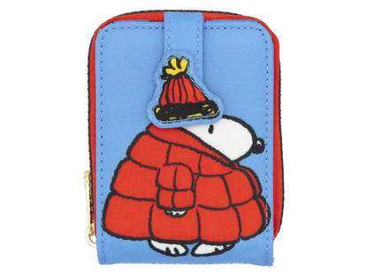 Whatever Peanuts Snoopy Puffer Jacket Accordion Wallet, 4.25-Inch - View 2