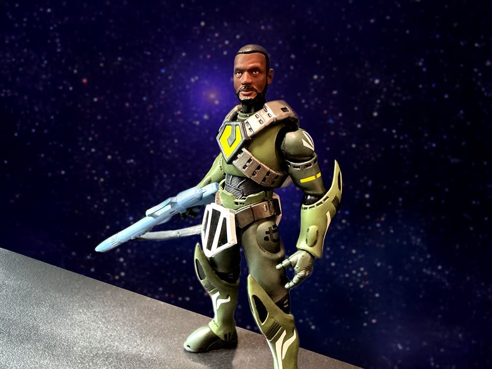 Kitzconcept Macross Serau-Ger Jett 4.5-Inch Action Figure - View 2