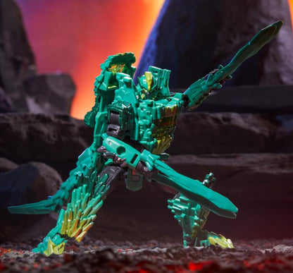 Hasbro Transformers: Legacy United Deluxe Infernac Universe Shard Plastic Action Figure - View 3