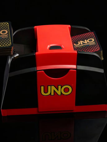 Mattel Uno Championship Card Shuffler in Plastic for Uno Games