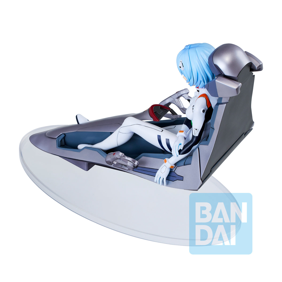 Bandai Ichibansho Rebuild of Evangelion Rei Ayanami (Evangelion 1.0) Figure, 6.3-Inch - View 6