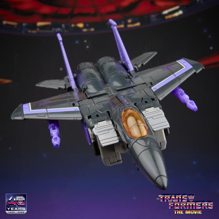 Hasbro The Transformers: The Movie Studio Series 86 Voyager Class Skywarp Plastic Action Figure - View 12