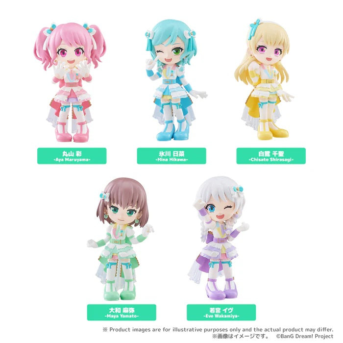 Bushiroad Creative BanG Dream! PalVerse Pastel Palettes Box of 6 Plastic Figures - View 10