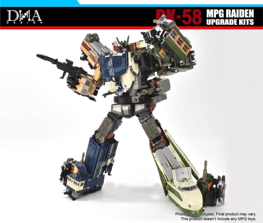 DNA Design DK-58 Upgrade Kit ABS and PVC Model Accessory Set - View 9