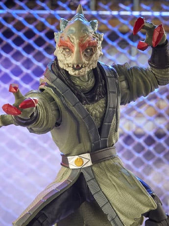 Hasbro Power Rangers Dino Thunder Lightning Collection Mesogog Plastic Figure