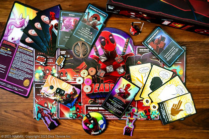 USAopoly Marvel Dice Throne X-Men Single Hero (Deadpool) Deluxe Expansion Box - View 8