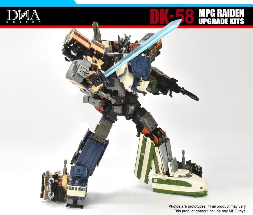 DNA Design DK-58 Upgrade Kit ABS and PVC Model Accessory Set - View 11