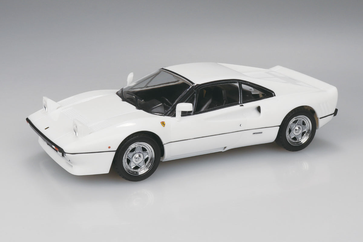 Aoshima Snap Kit No.28-WE Ferrari GTO (White) 1/32 Scale Model Kit - View 3