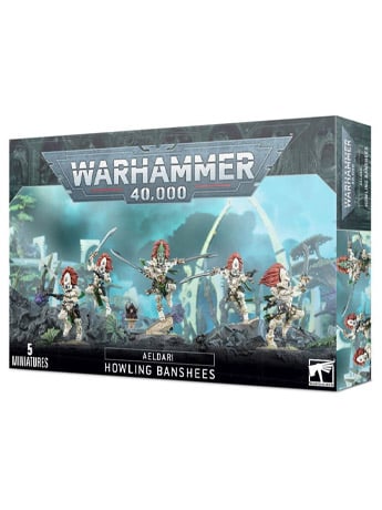 Games Workshop Warhammer 40,000 Aeldari Howling Banshees Citadel Plastic Miniatures Set