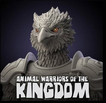 Spero Studios Animal Warriors of The Kingdom Primal Collection Series 2 Raving Figure - View 11