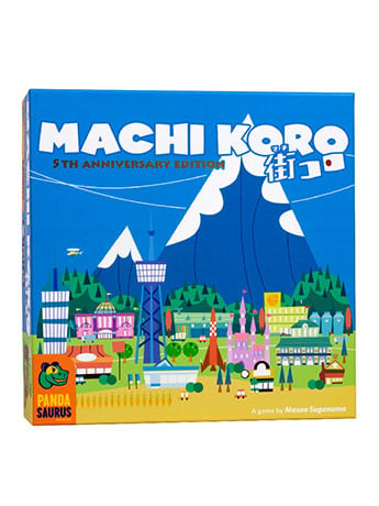 Pandasaurus Games Machi Koro 5th Anniversary Edition Board Game