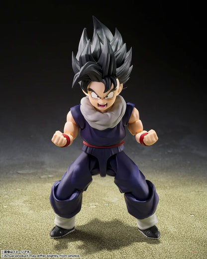 Bandai S.H.Figuarts Dragon Ball Z Gohan Z-Fighters Group Base Ver. A 4-Inch Action Figure (With Bonus) - View 4