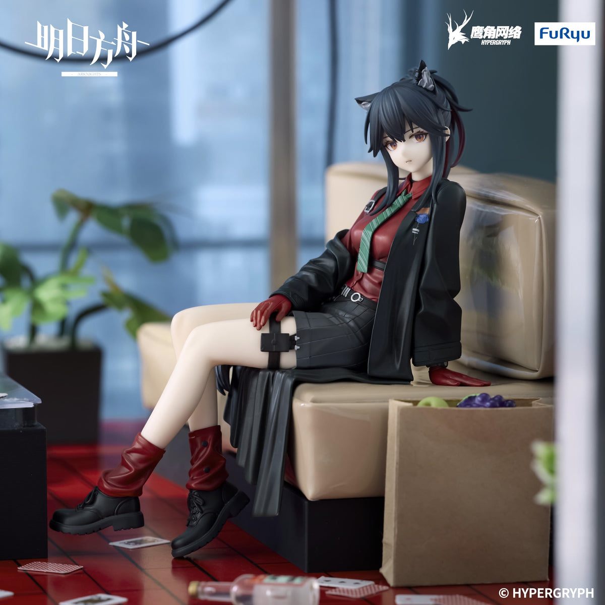 FuRyu Arknights Texas (Will Ver.) Noodle Stopper Figure - View 3