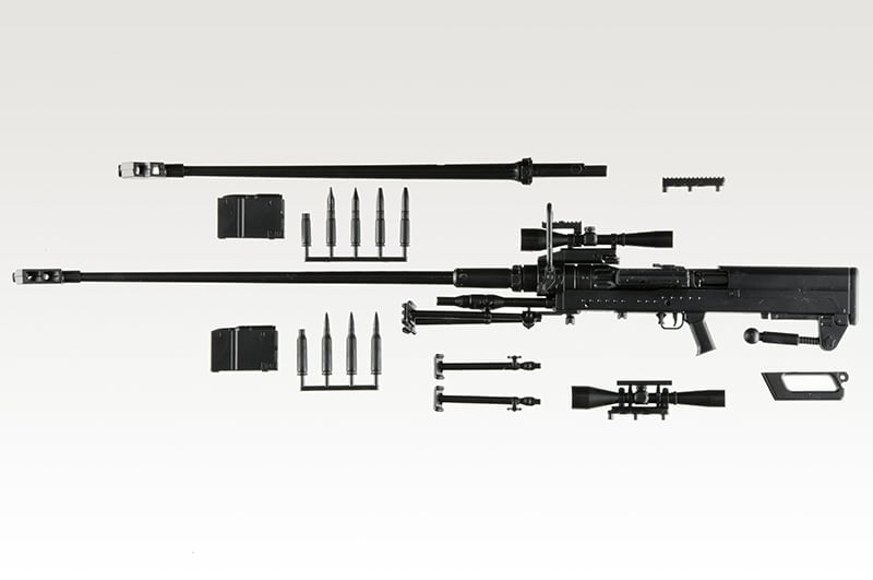 Tomytec Little Armory x Girls' Frontline LA113 NTW14.5/20 Type 1/12 Scale Accessory Set - View 4