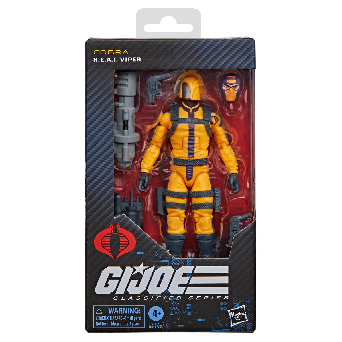 Hasbro G.I. Joe Classified Series #253 H.E.A.T. Viper Action Figure - View 16