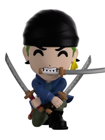 YouTooz One Piece Netflix Zoro's Three-Sword Style Vinyl Figure (4-Inch)