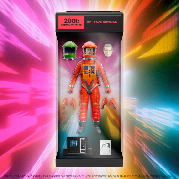 Super7 2001: A Space Odyssey ULTIMATES! Dr. Dave Bowman Plastic Action Figure - View 4