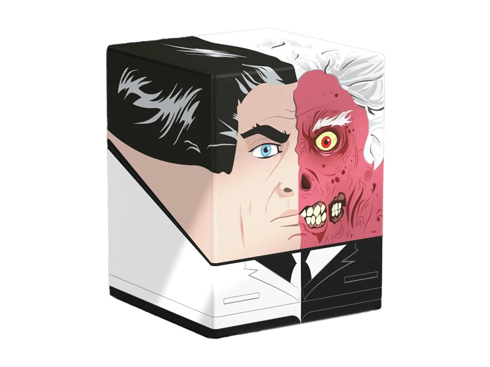 Ultimate Guard DC Comics Gotham City Squaroes Two-Face Deck Box - View 2
