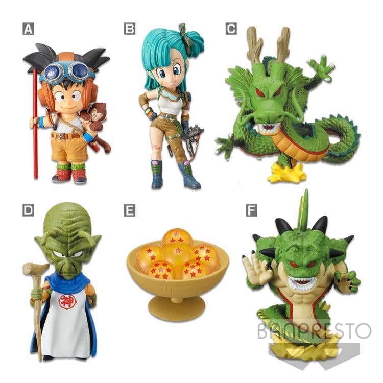 Bandai Dragon Ball World Collectable Figure Treasure Rally Vol. 2 Set of 6 Figures - View 3