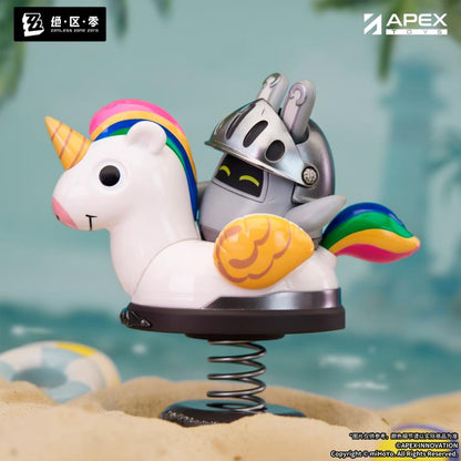 Apex Zenless Zone Zero Happy Shake Knightboo Bangboo Springy Chibi Figure, 3.5-Inch - View 4