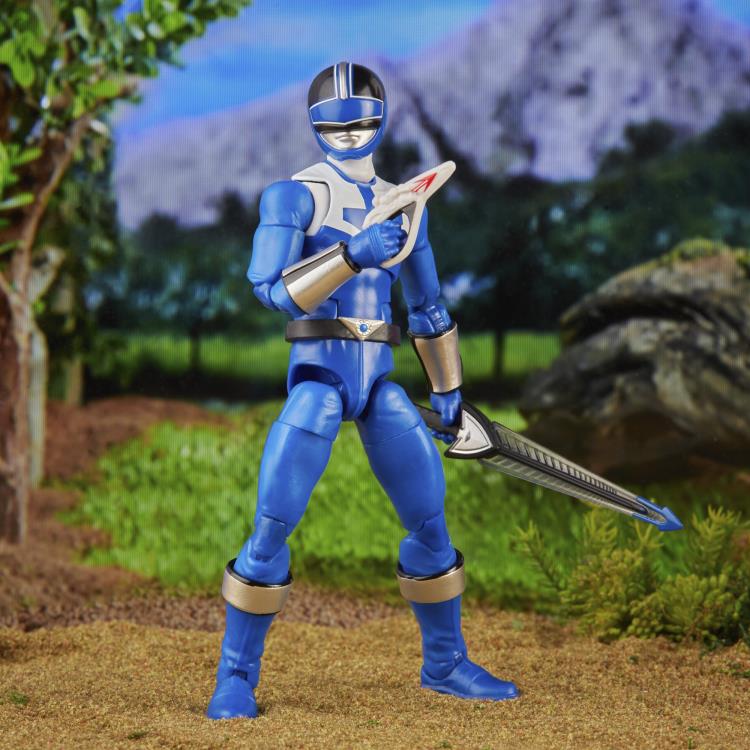 Hasbro Power Rangers Time Force Lightning Collection Deluxe Blue Ranger and Vector Cycle Set - View 6