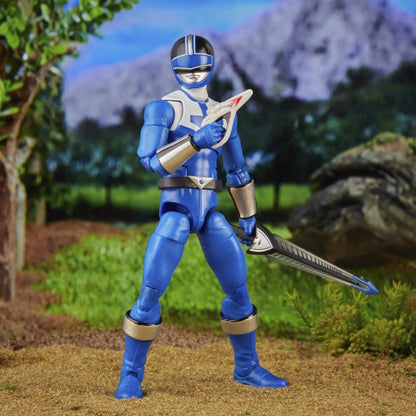 Hasbro Power Rangers Time Force Lightning Collection Deluxe Blue Ranger and Vector Cycle Set - View 6