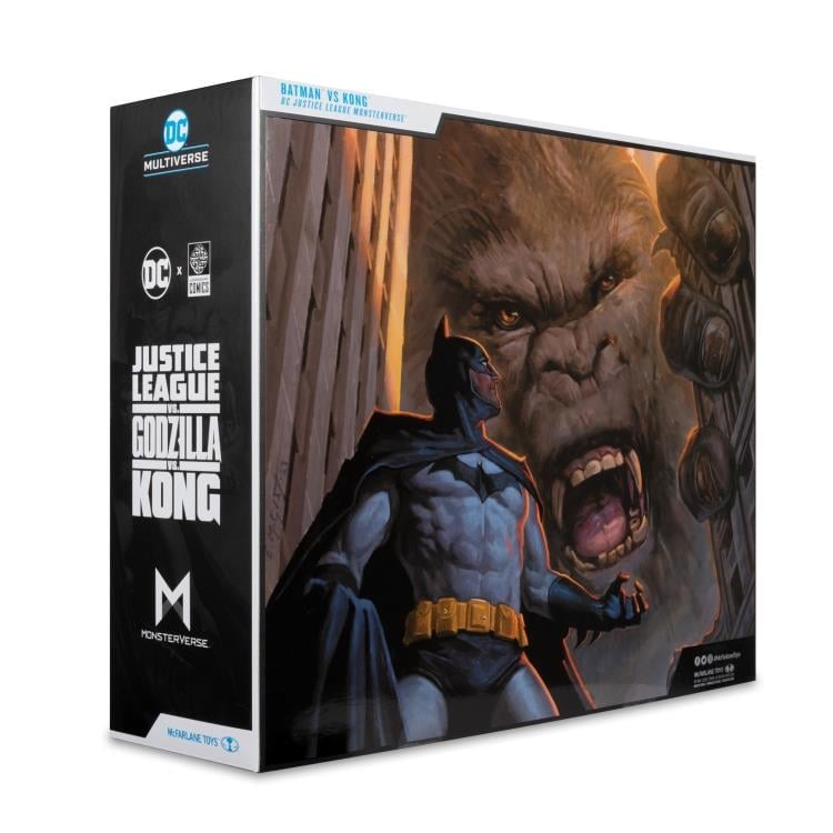 McFarlane Toys DC Multiverse Justice League vs. Godzilla vs. Kong Batman vs. Kong Action Figure Two-Pack - View 14