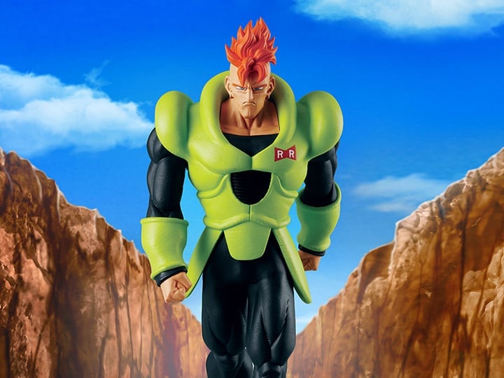 Bandai Dragon Ball Z Solid Edge Works Android 16 8-Inch Figure - View 2