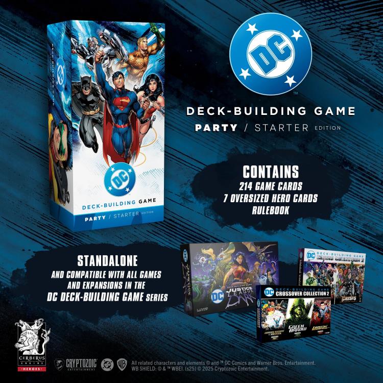 Cryptozoic DC Comics Deck-Building Card Game: Party/Starter Edition - View 7