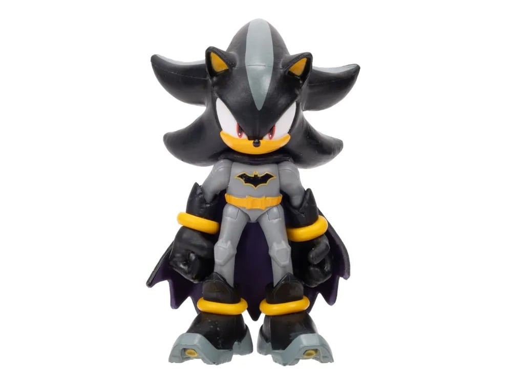 Jakks Pacific DC Comics x Sonic the Hedgehog Batmobile and Shadow as Batman Set - View 10