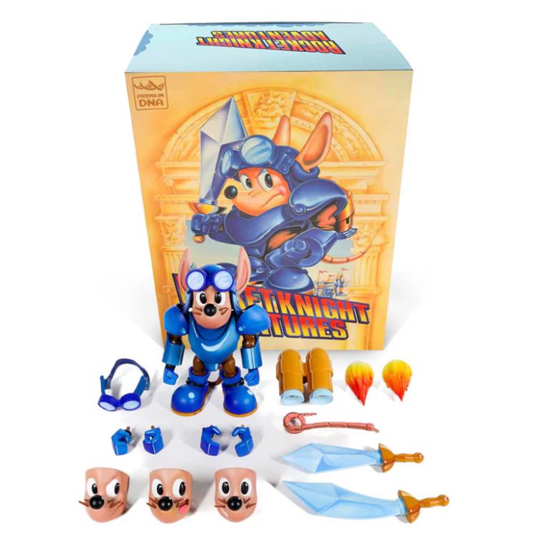 Premium DNA Rocket Knight Adventures Signature Collection Sparkster 1/12 Scale Action Figure - View 20