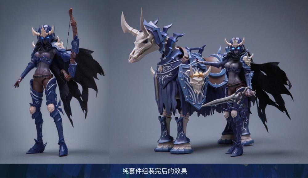 Border Model Hell Knight Syl 1/12 Scale Model Kit, 5.5-Inch PVC and ABS - View 14