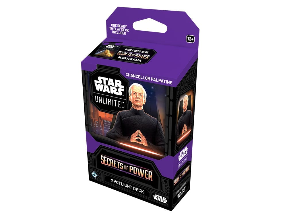 Fantasy Flight Games Star Wars: Unlimited Secrets of Power Chancellor Palpatine Spotlight Deck - View 2