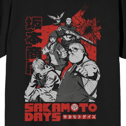 Bioworld Sakamoto Days Favorite Characters Cotton T-Shirt - View 3
